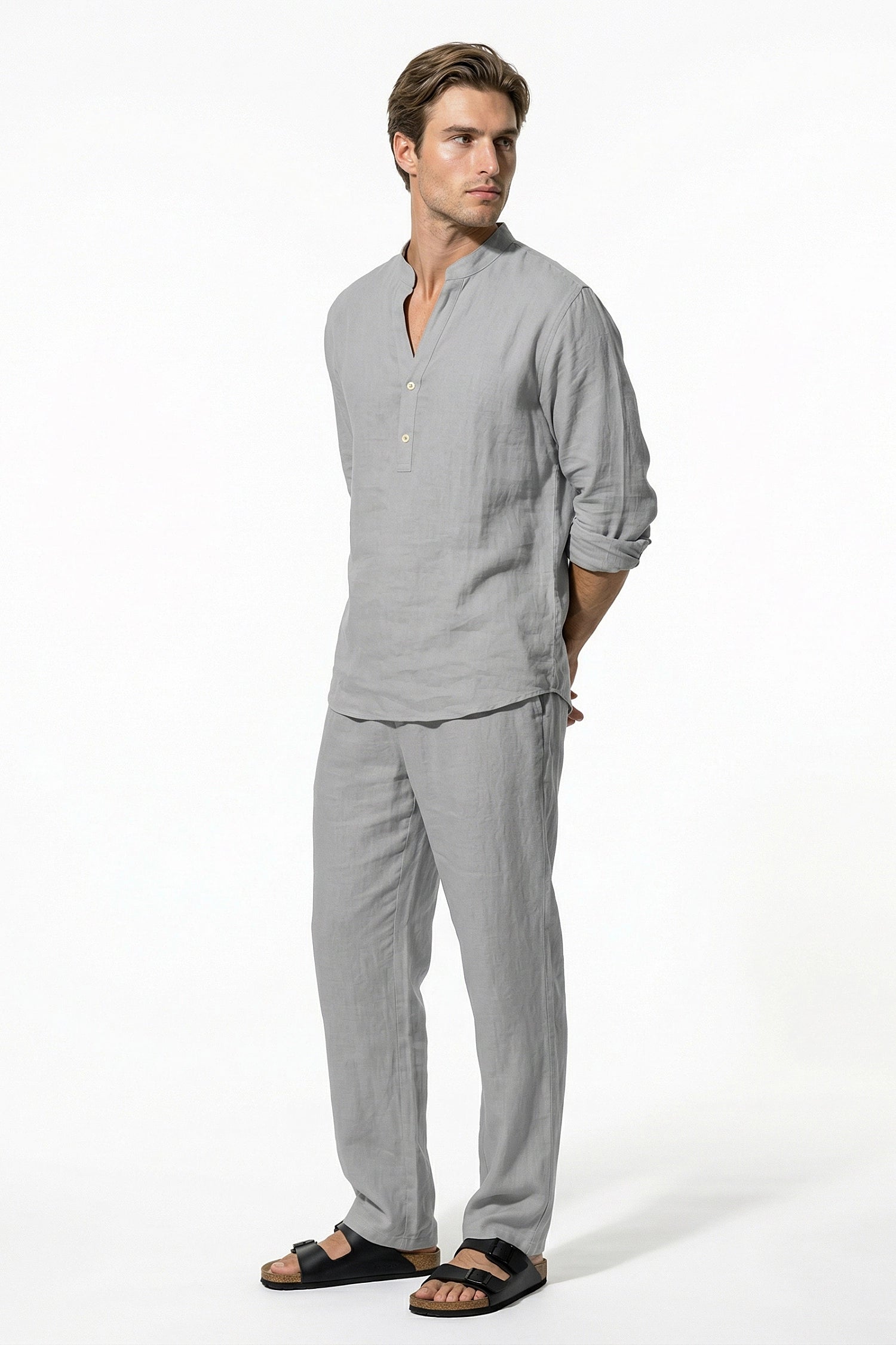 Caurelle | Men’s Linen-Blend Co-Ord Set