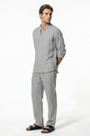 Caurelle | Men’s Linen-Blend Co-Ord Set