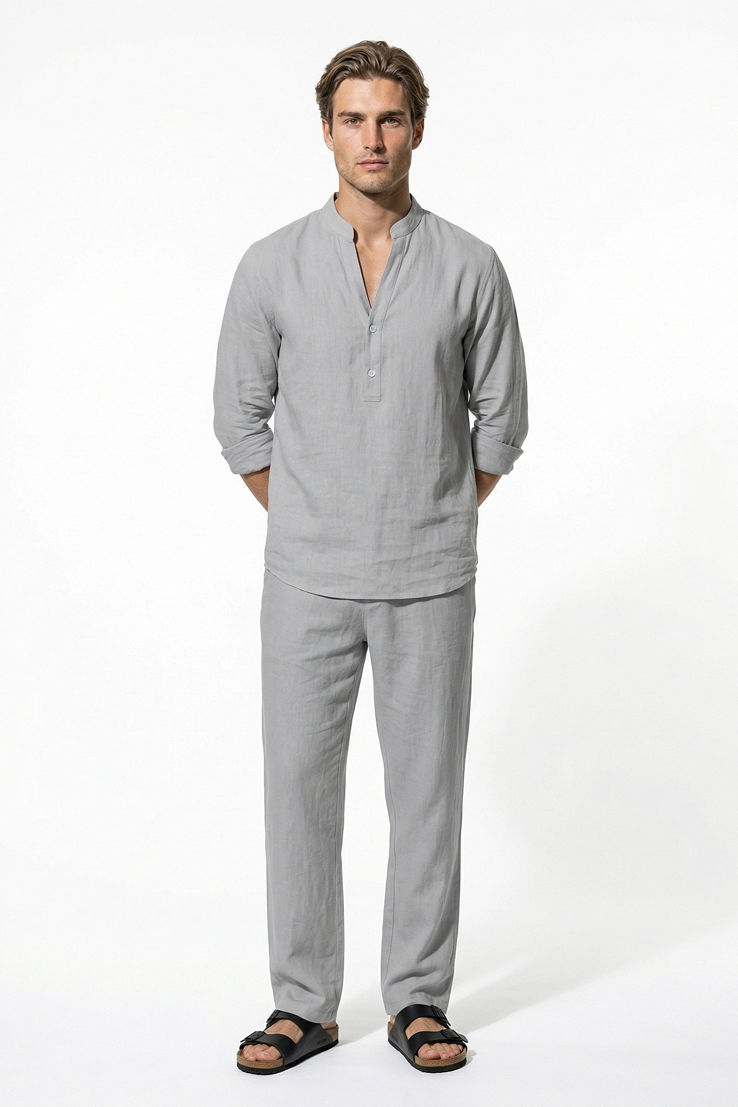 Caurelle | Men’s Linen-Blend Co-Ord Set
