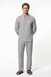 Caurelle | Men’s Linen-Blend Co-Ord Set