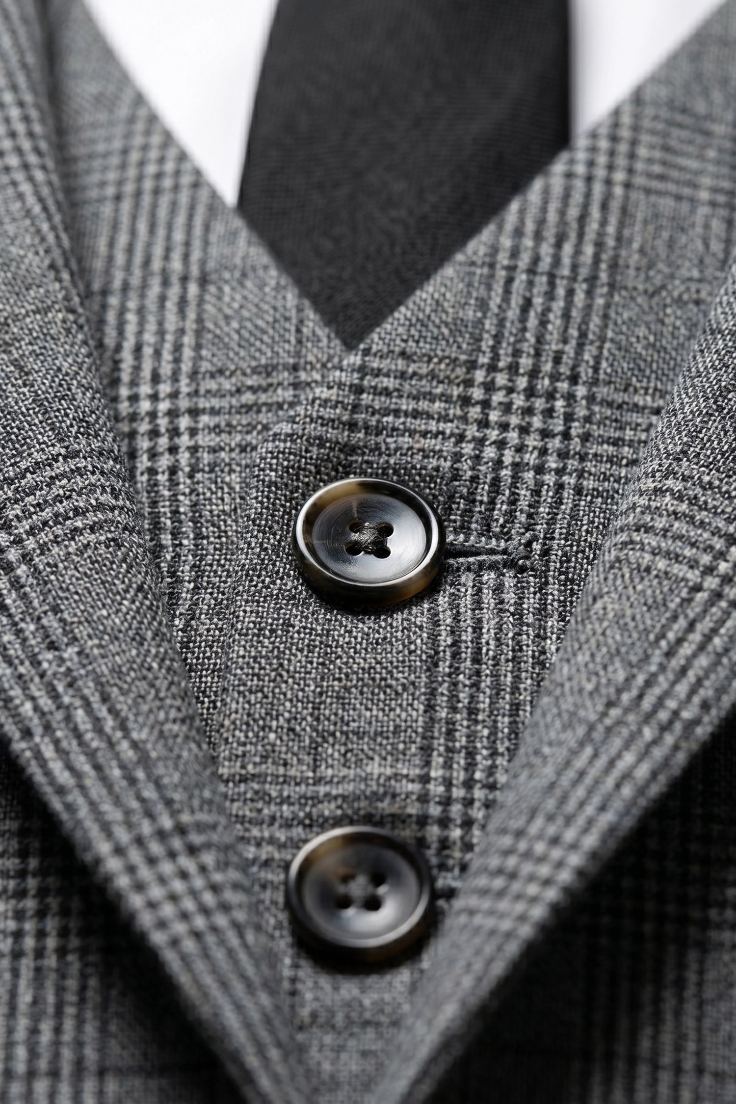 Caurelle | Men’s Plaid Three Piece Suit Business Wedding Guest Casual Elegance