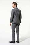 Caurelle | Men’s Plaid Three Piece Suit Business Wedding Guest Casual Elegance