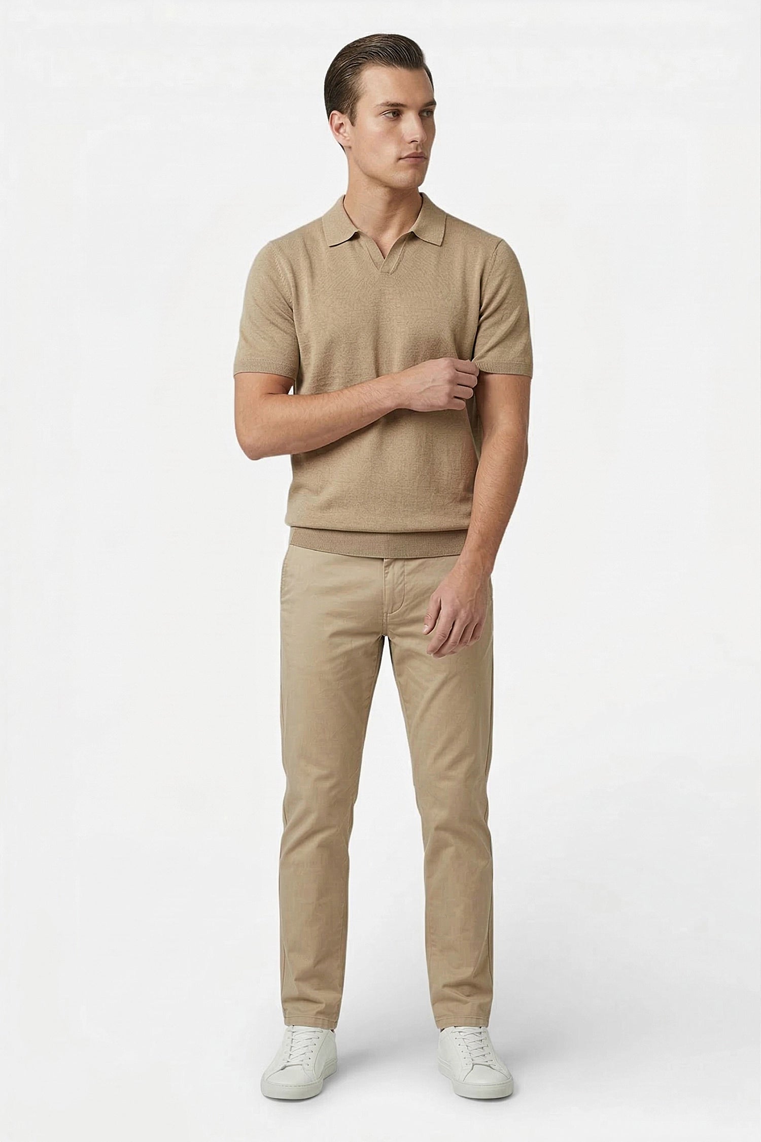 Caurelle | Men’s Stretch Chinos – Tailored Straight