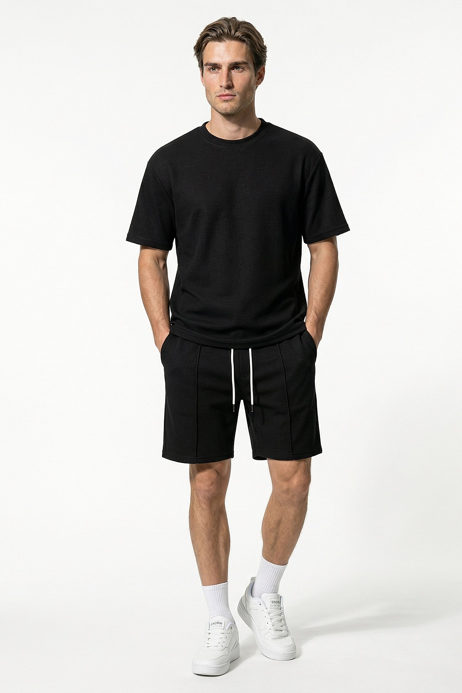 Caurelle | Men’s Waffle Knit Co-Ord Set