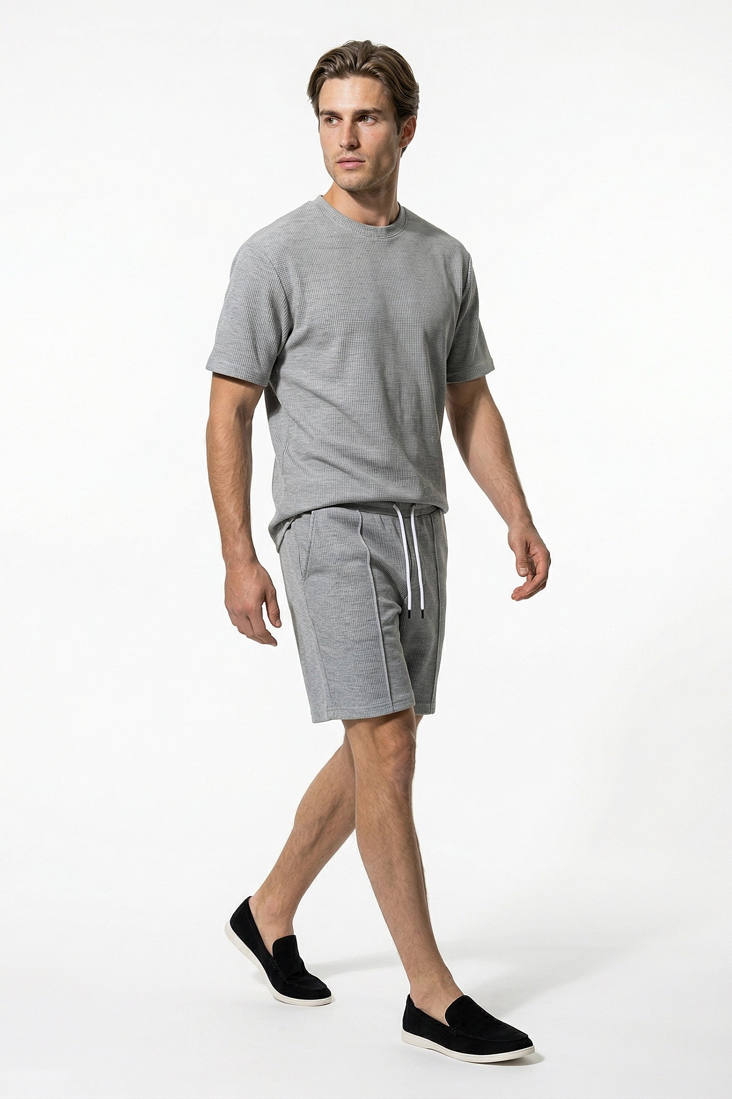 Caurelle | Men’s Waffle Knit Co-Ord Set
