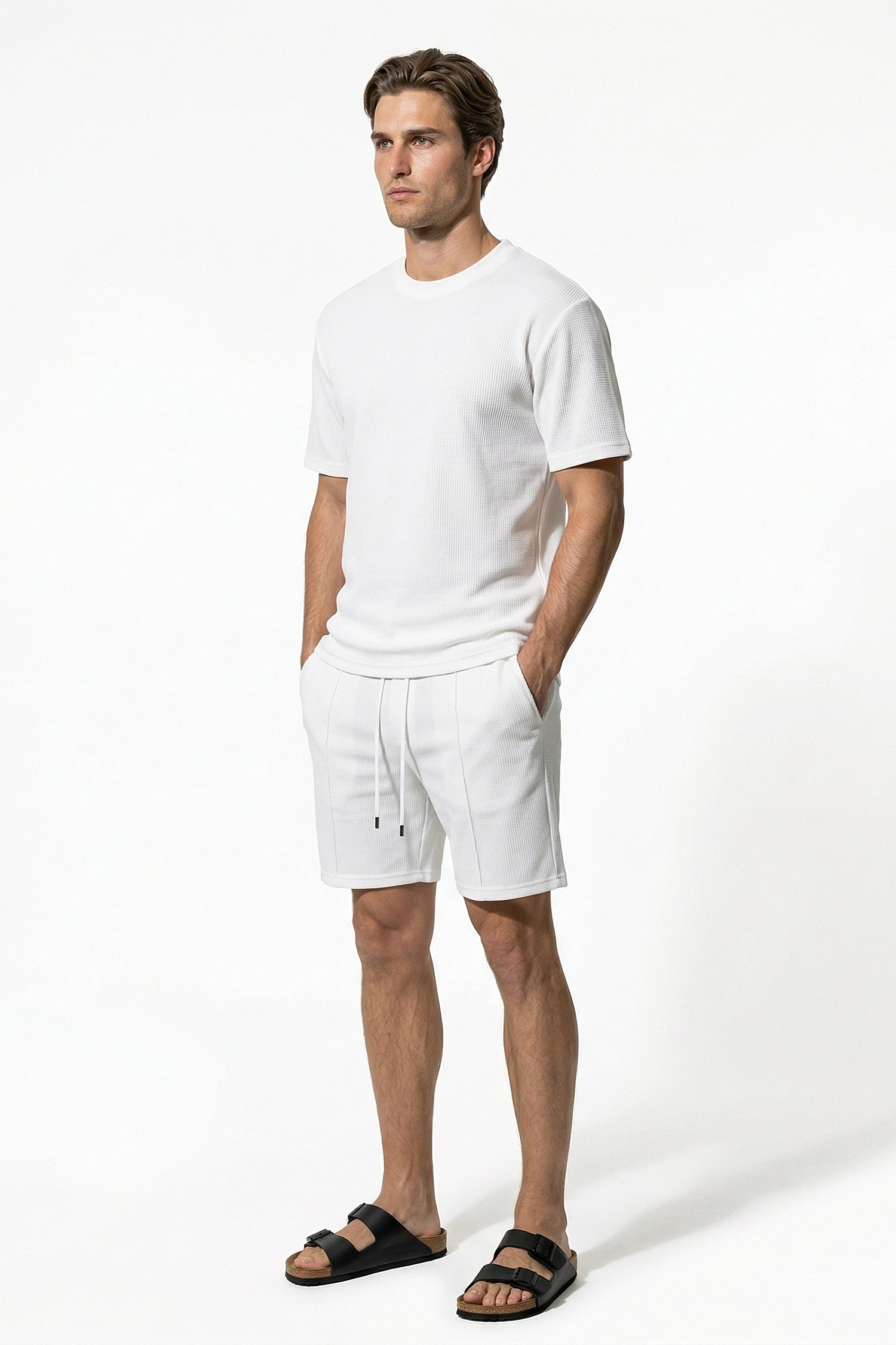 Caurelle | Men’s Waffle Knit Co-Ord Set