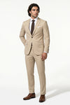 Men's Slim Fit Single Breasted Two Piece Suit