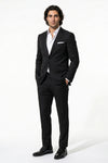 Men's Slim Fit Single Breasted Two Piece Suit