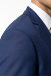 Men's Slim Fit Three Piece Suit with Single-Breasted Waistcoat