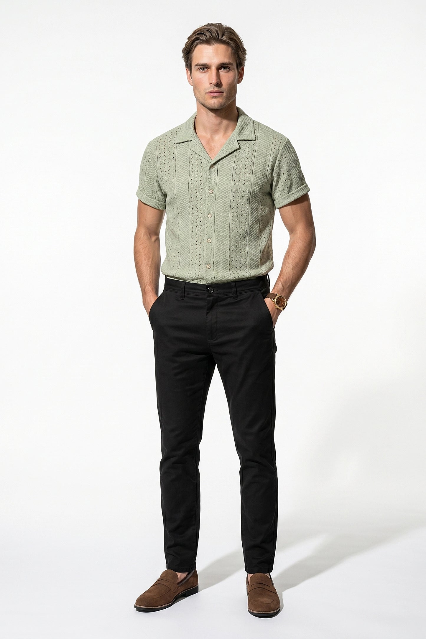 Caurelle | Men’s Tailored Slim Chinos – Modern Fit