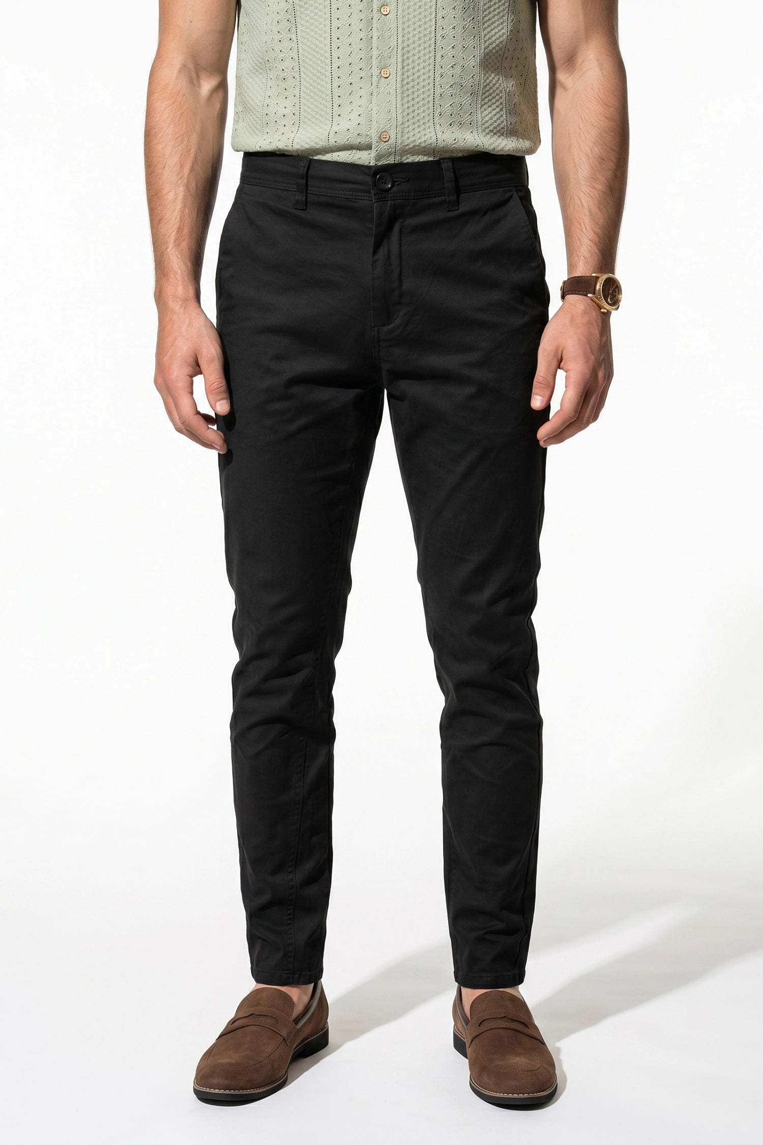 Caurelle | Men’s Tailored Slim Chinos – Modern Fit