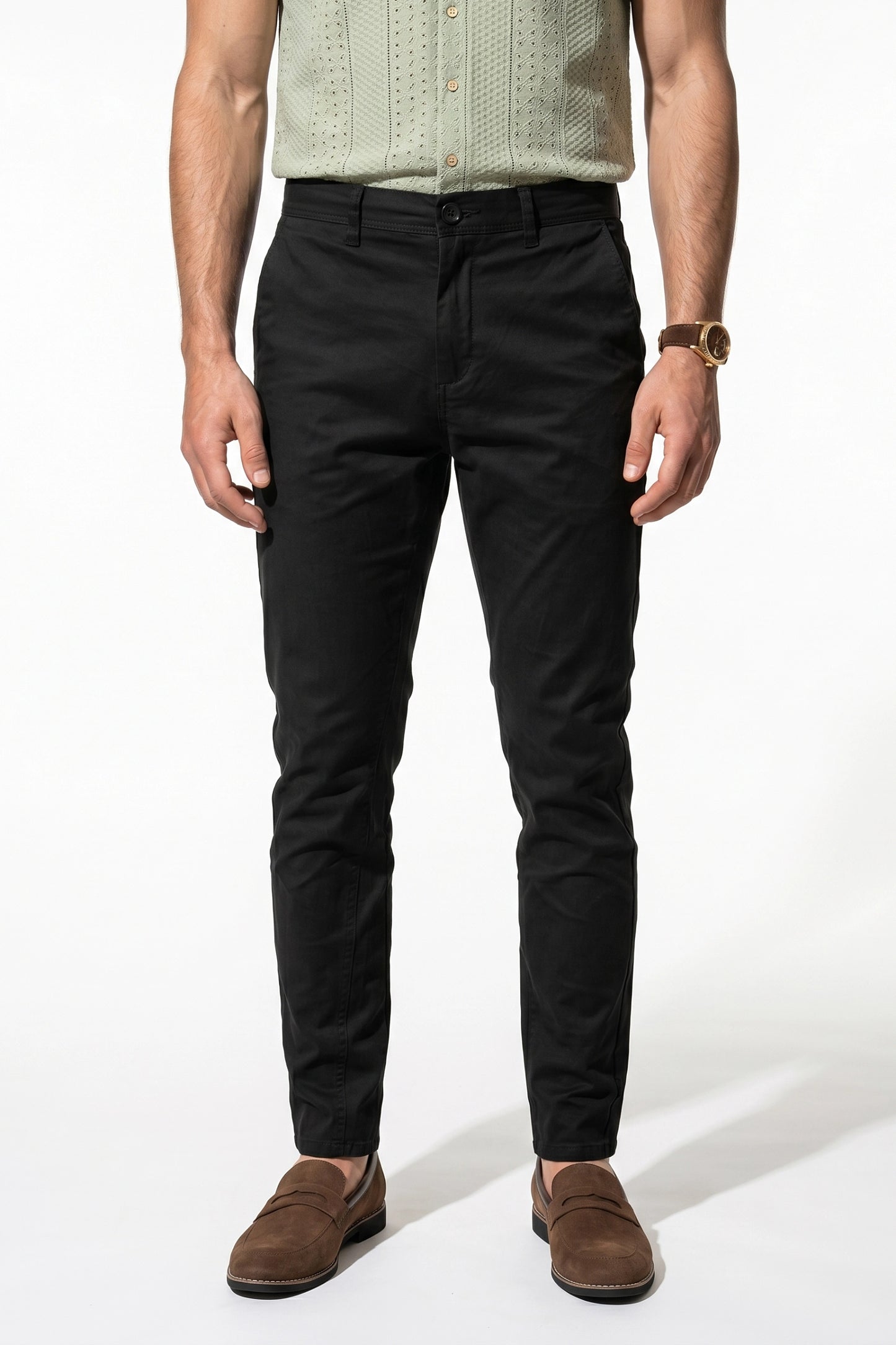 Caurelle | Men’s Tailored Slim Chinos – Modern Fit