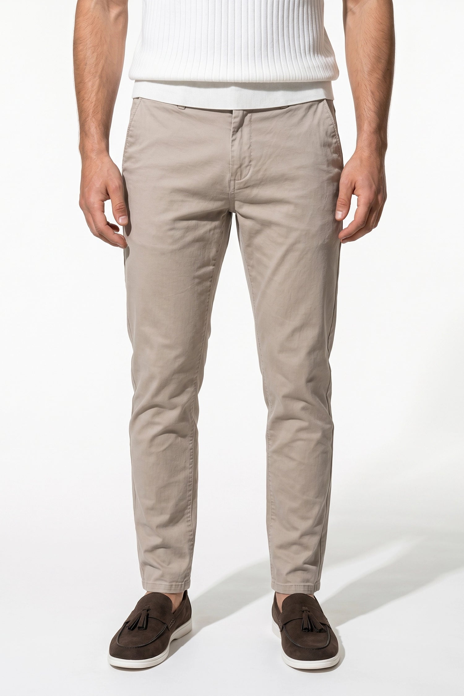 Caurelle | Men’s Tailored Slim Chinos – Modern Fit