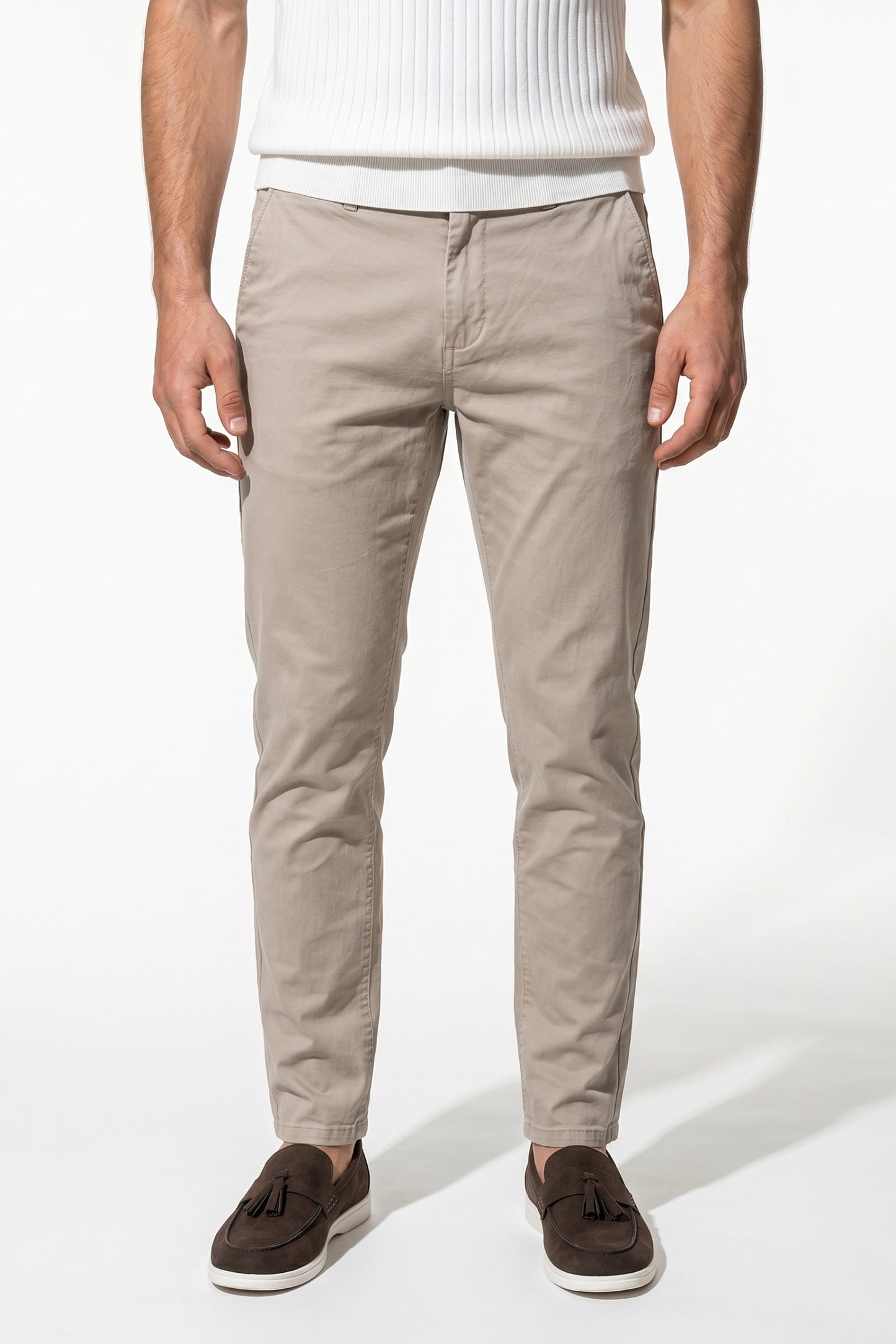 Caurelle | Men’s Tailored Slim Chinos – Modern Fit
