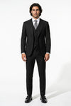 Caurelle | Men’s Slim Fit Three Piece Suit Set Blazer Vest Pants