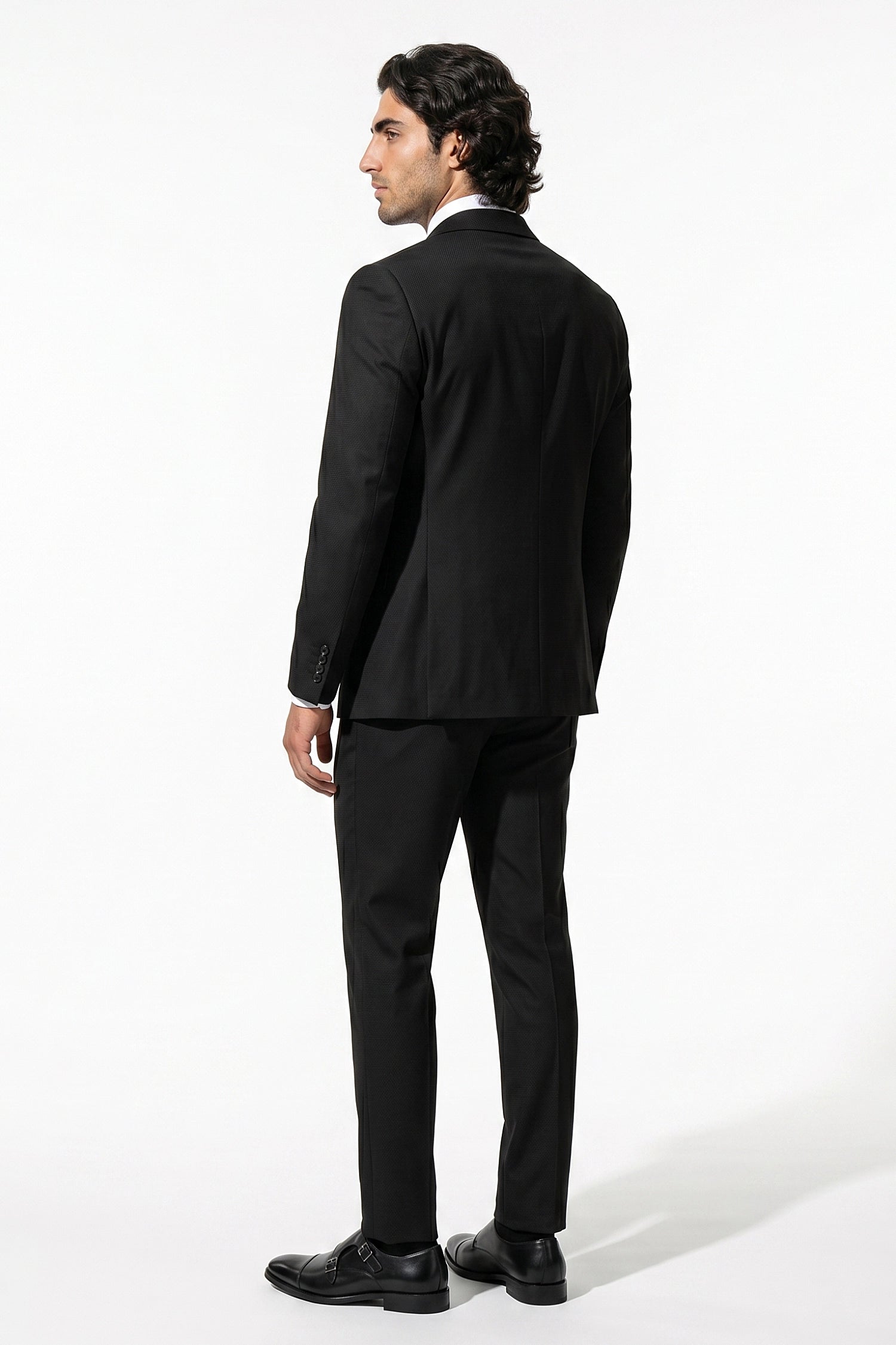 Caurelle | Men’s Slim Fit Three Piece Suit Set Blazer Vest Pants