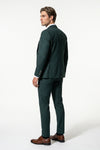 Men's Slim Fit Single Breasted Two Piece Suit