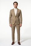 Men's Slim Fit Single Breasted Two Piece Suit