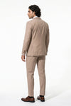 Caurelle | Men’s Two Piece Suit Set Double Breasted Peaked Lapel Tailored