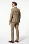 Men's Slim Fit Single Breasted Two Piece Suit