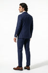 Caurelle | Men’s Two Piece Suit Set Double Breasted Peaked Lapel Tailored
