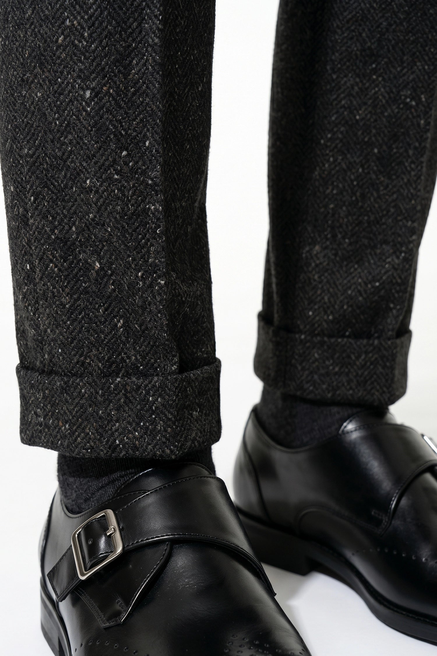 Caurelle | Men’s Slim Fit Suit Heritage Tweed Look