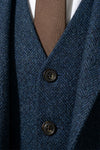 Caurelle | Men’s Slim Fit Suit Heritage Tweed Look