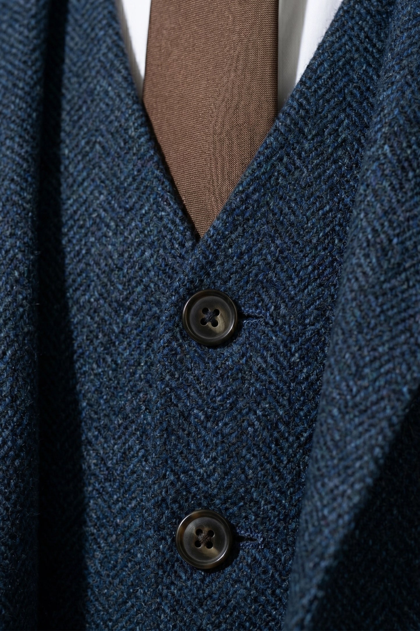 Caurelle | Men’s Slim Fit Suit Heritage Tweed Look