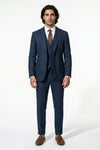 Caurelle | Men’s Slim Fit Suit Heritage Tweed Look