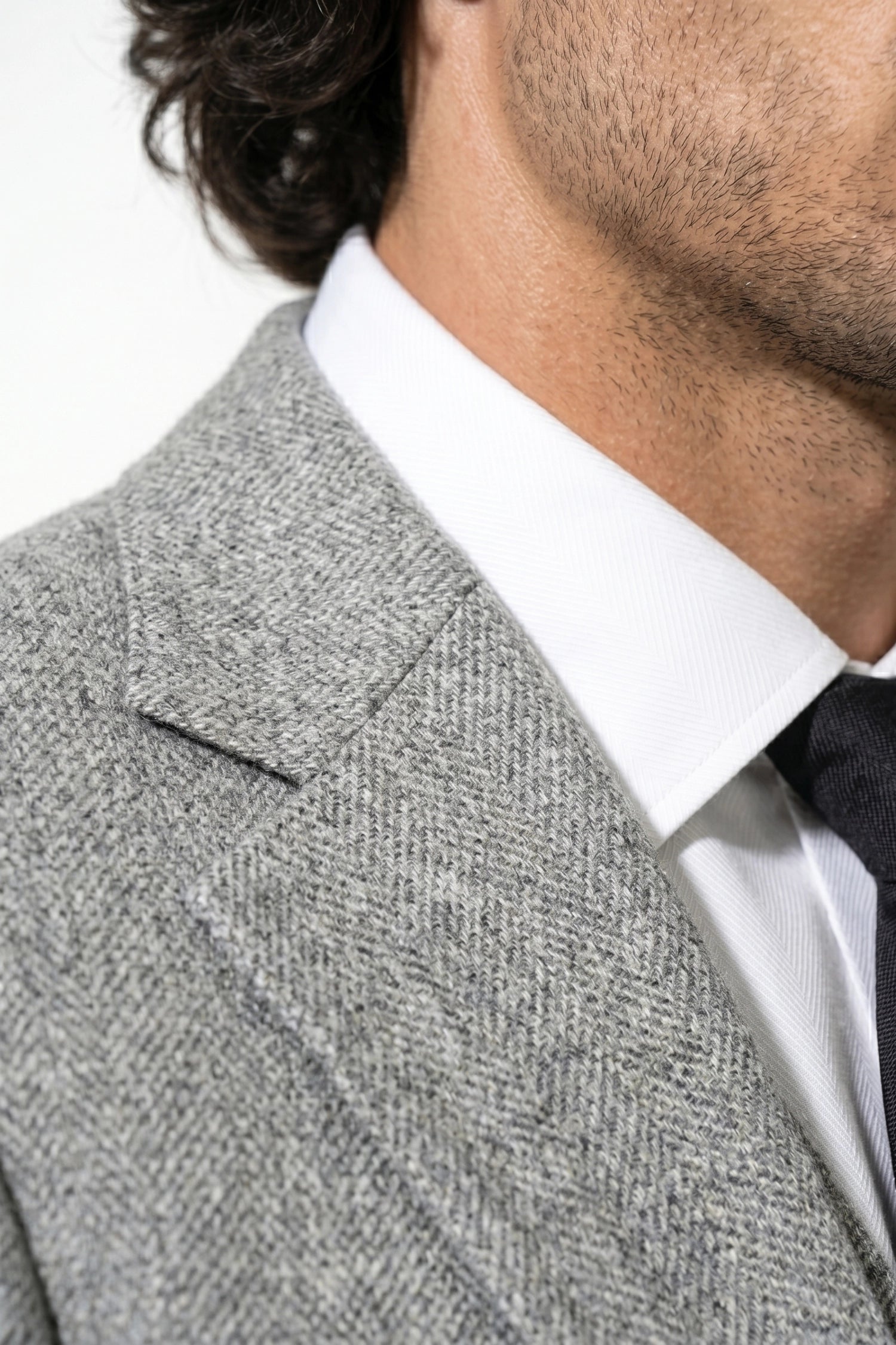 Caurelle | Men’s Slim Fit Suit Heritage Tweed Look