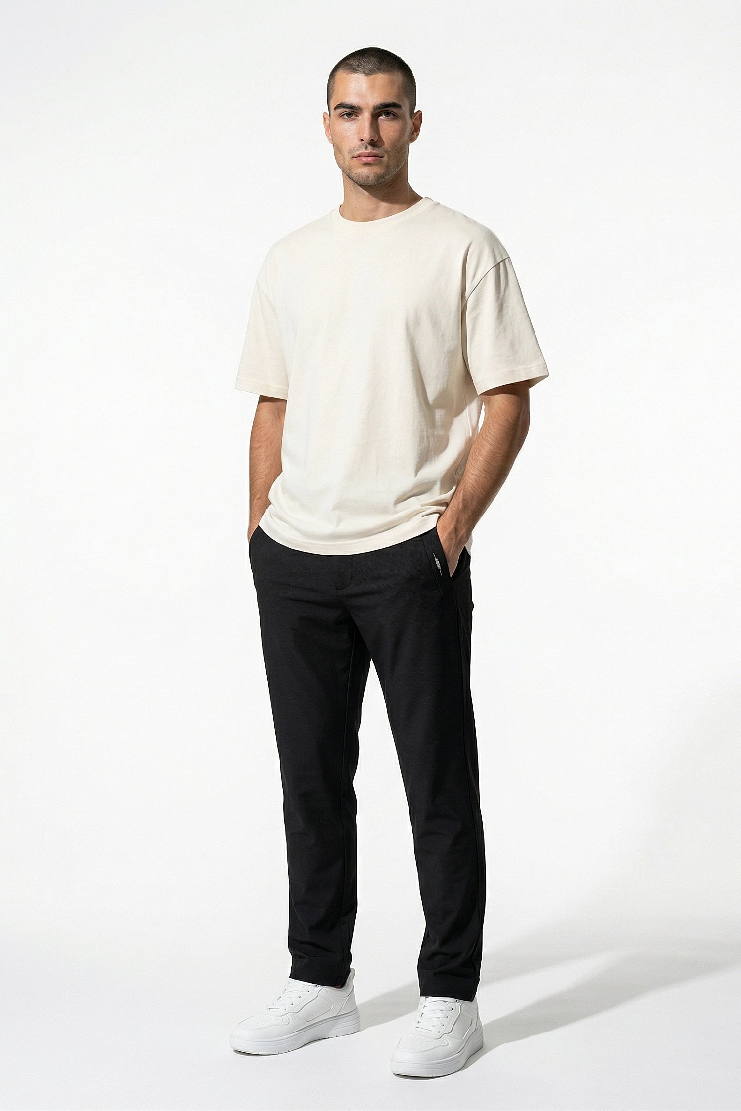 Caurelle | Men’s Ultra-Thin Chino Trousers – Stretch Fit