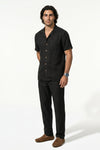 Caurelle | Men’s Linen Shirt and Trousers Set Relaxed Beach Wear