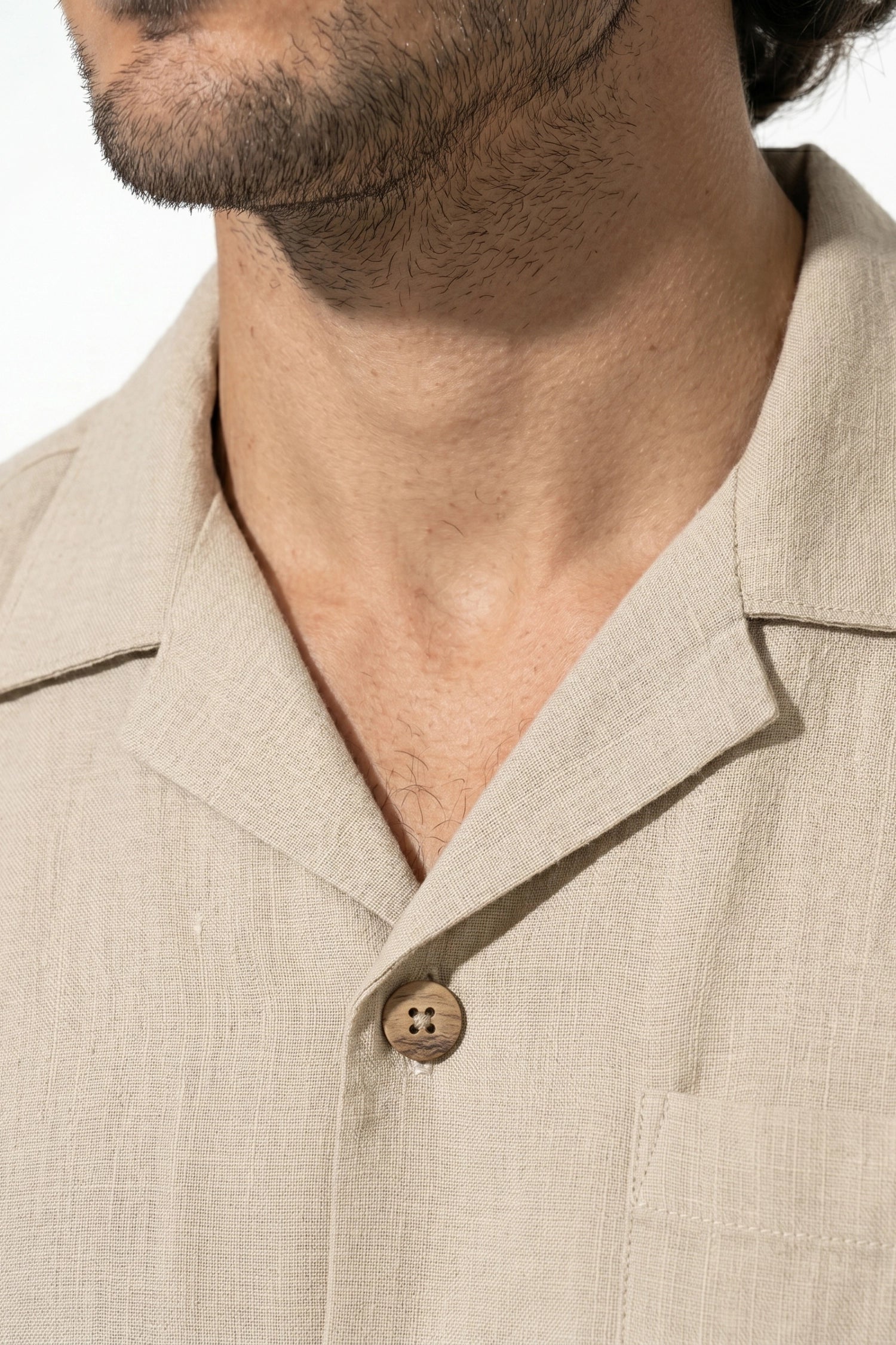 Caurelle | Men’s Linen Shirt and Trousers Set Relaxed Beach Wear