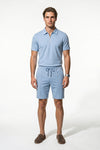 Caurelle | Men’s Polo Shirt Shorts Set Two Piece Casual Summer Style