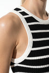 Caurelle | Ribbed Slim-Fit Midi Dress