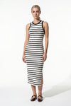 Caurelle | Ribbed Slim-Fit Midi Dress