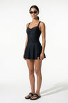Caurelle | Stylish Co-Ord Tankini Dress for Women | Chic Summer Beach Set