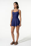 Caurelle | Stylish Co-Ord Tankini Dress for Women | Chic Summer Beach Set