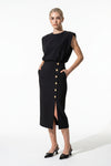 Caurelle | Women’s Button-Front Midi Dress