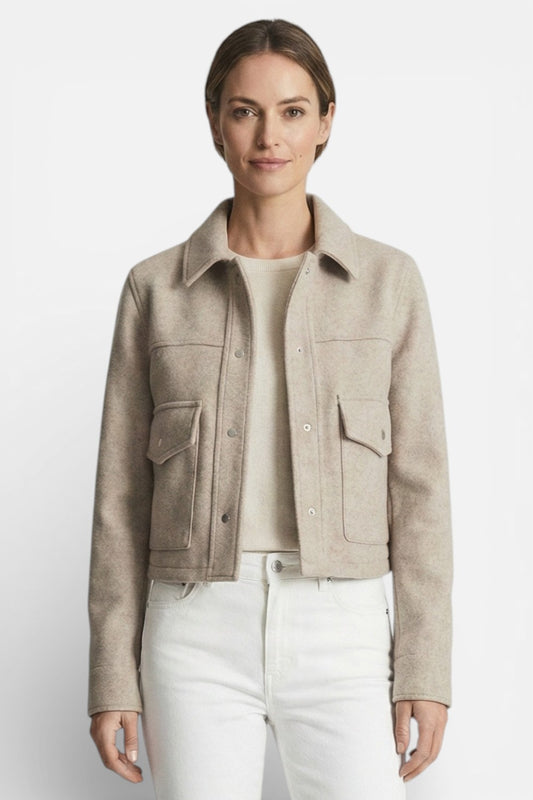 Caurelle | Women’s Cropped Jacket – Modern Spring Edit