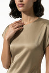 Caurelle | Women’s Elegant Satin Midi Dress