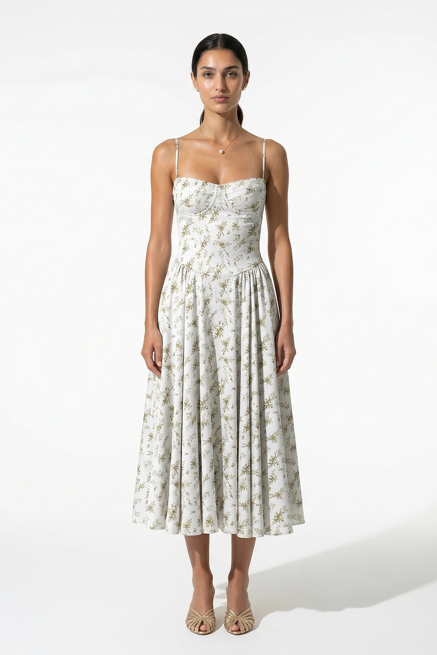 Caurelle | Women’s Floral Summer Midi Dress