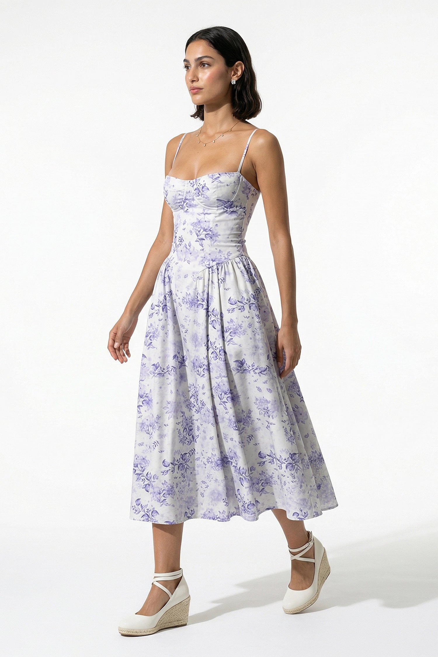 Caurelle | Women’s Floral Summer Midi Dress