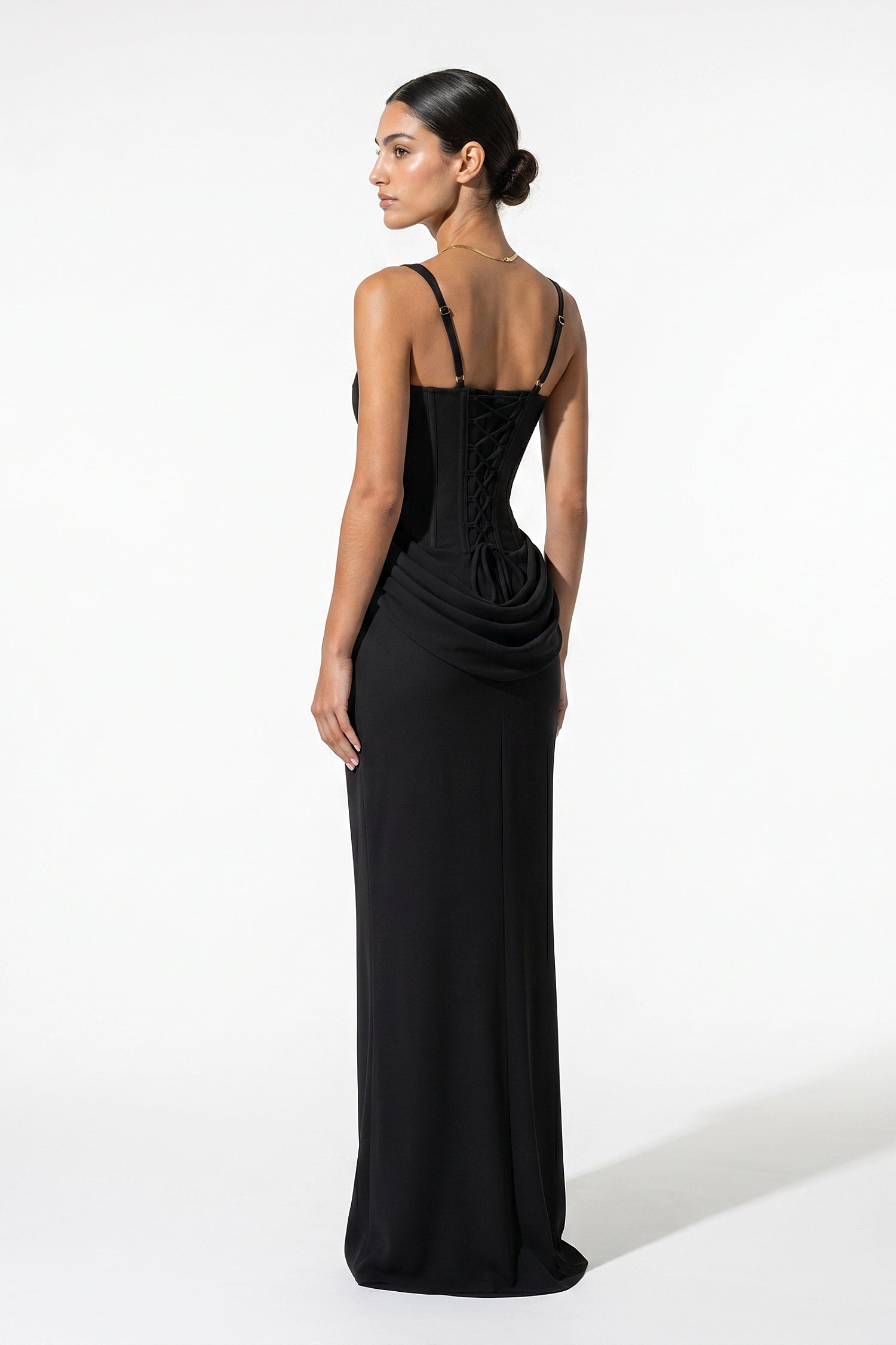 Caurelle | Women’s Corset Maxi Dress Sculpted Hourglass Elegance
