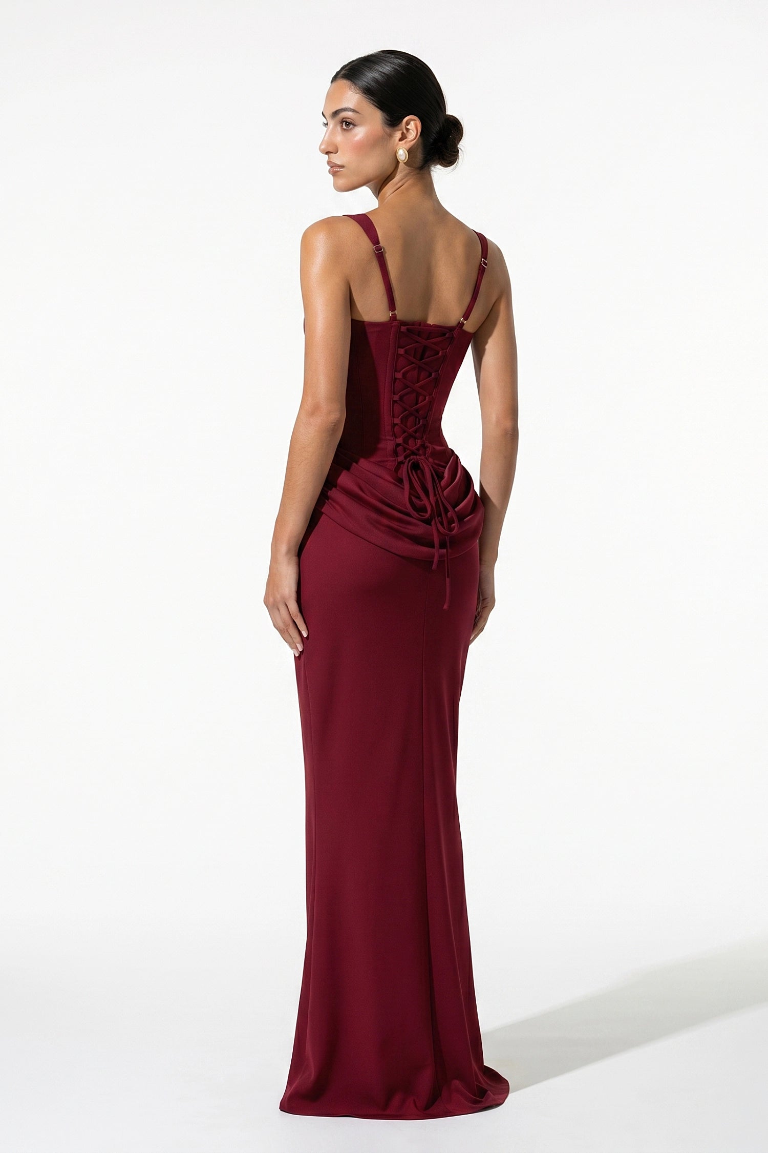 Caurelle | Women’s Corset Maxi Dress Sculpted Hourglass Elegance