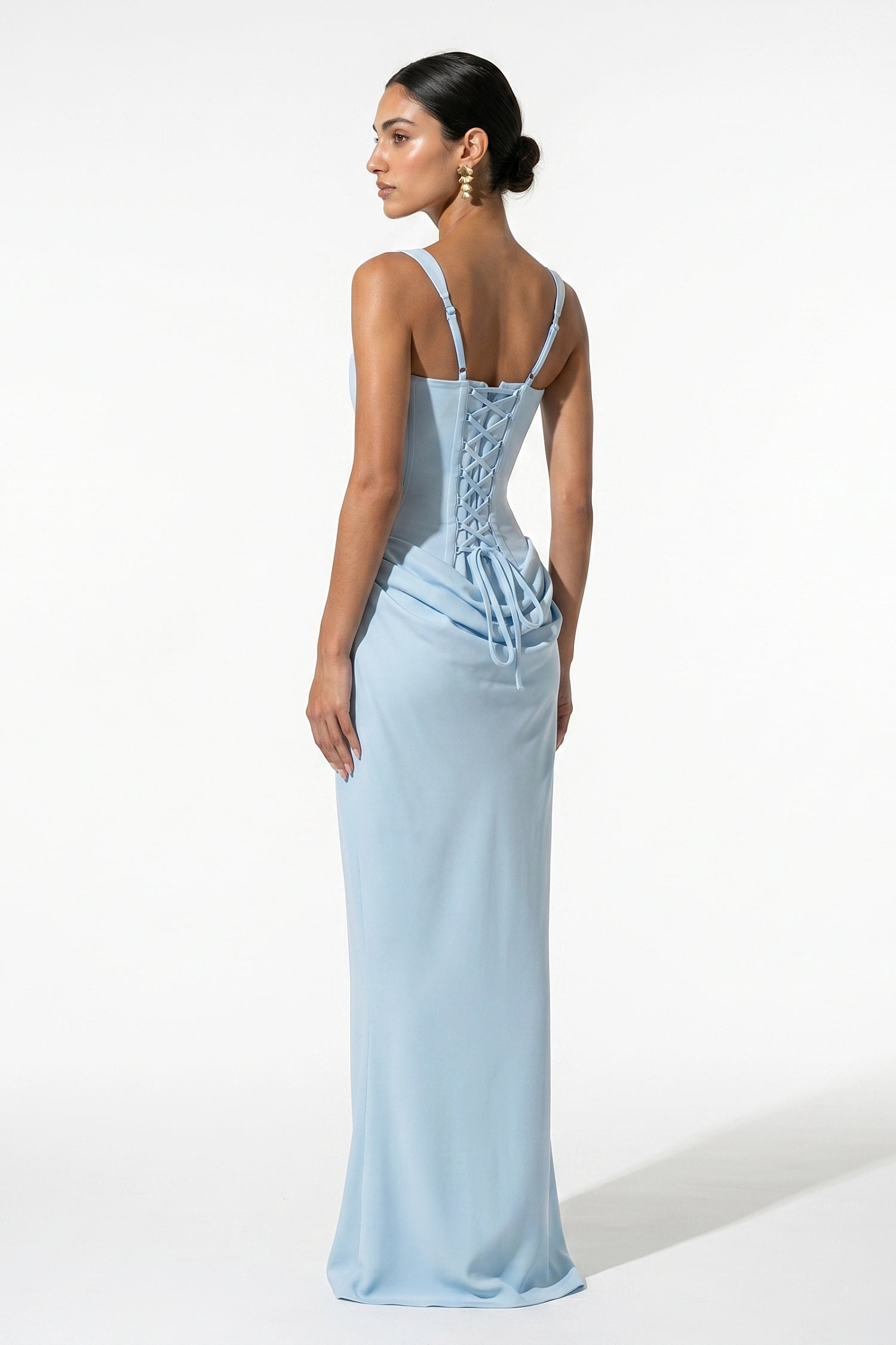 Caurelle | Women’s Corset Maxi Dress Sculpted Hourglass Elegance