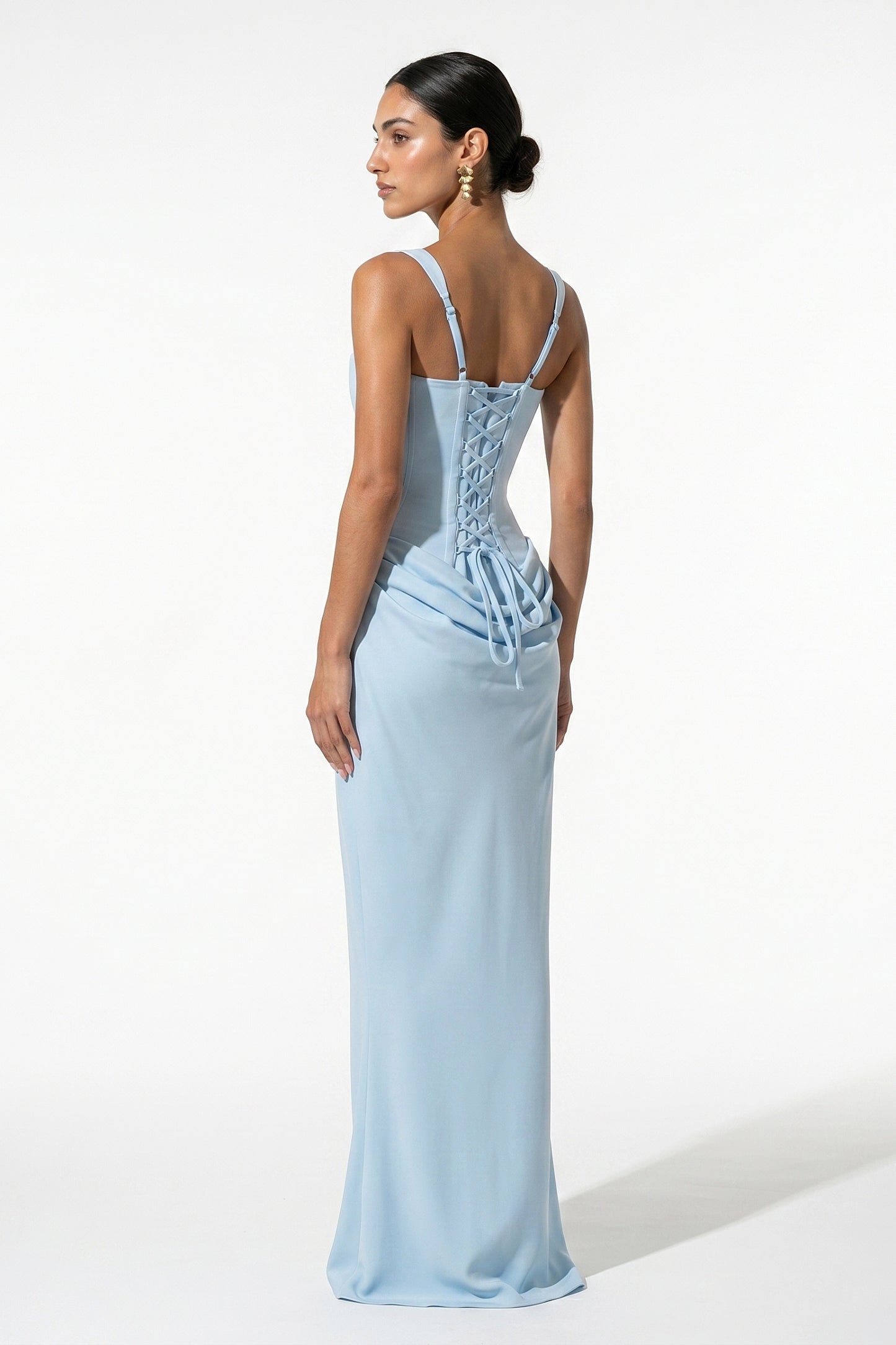 Caurelle | Women’s Corset Maxi Dress Sculpted Hourglass Elegance
