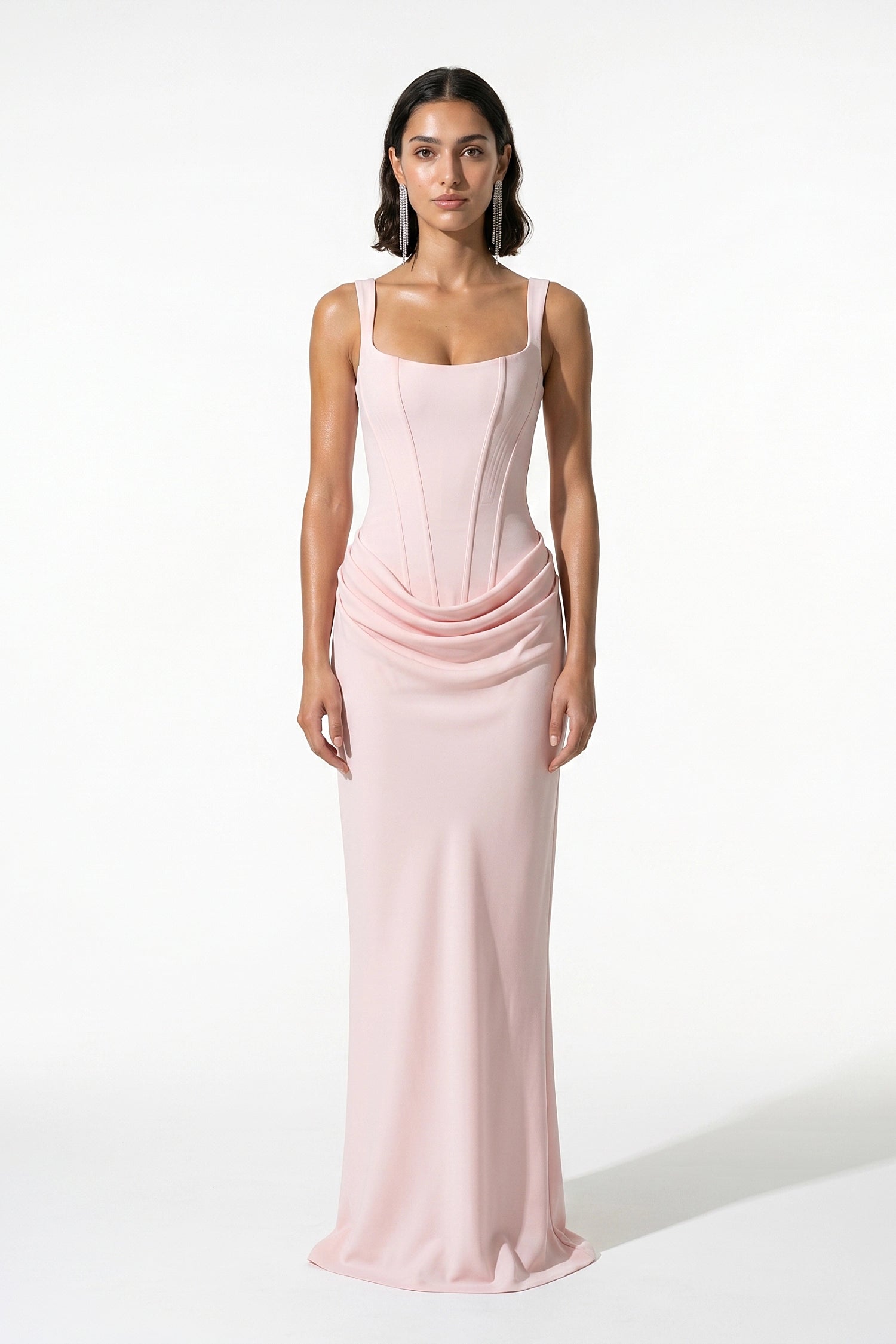 Caurelle | Women’s Corset Maxi Dress Sculpted Hourglass Elegance
