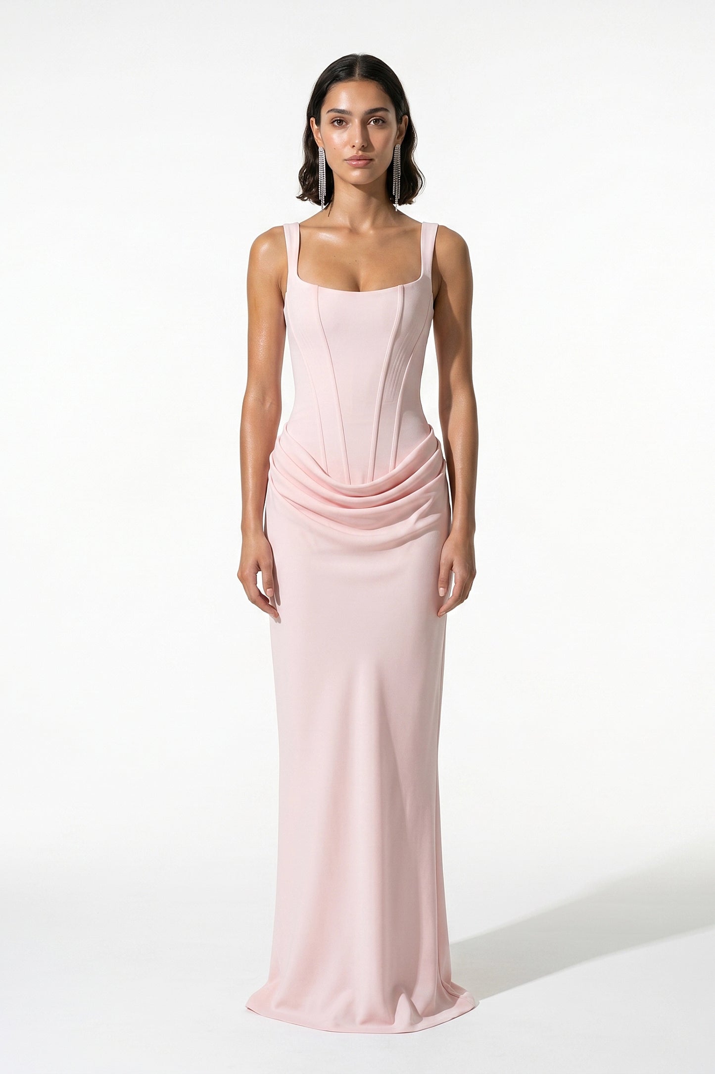 Caurelle | Women’s Corset Maxi Dress Sculpted Hourglass Elegance