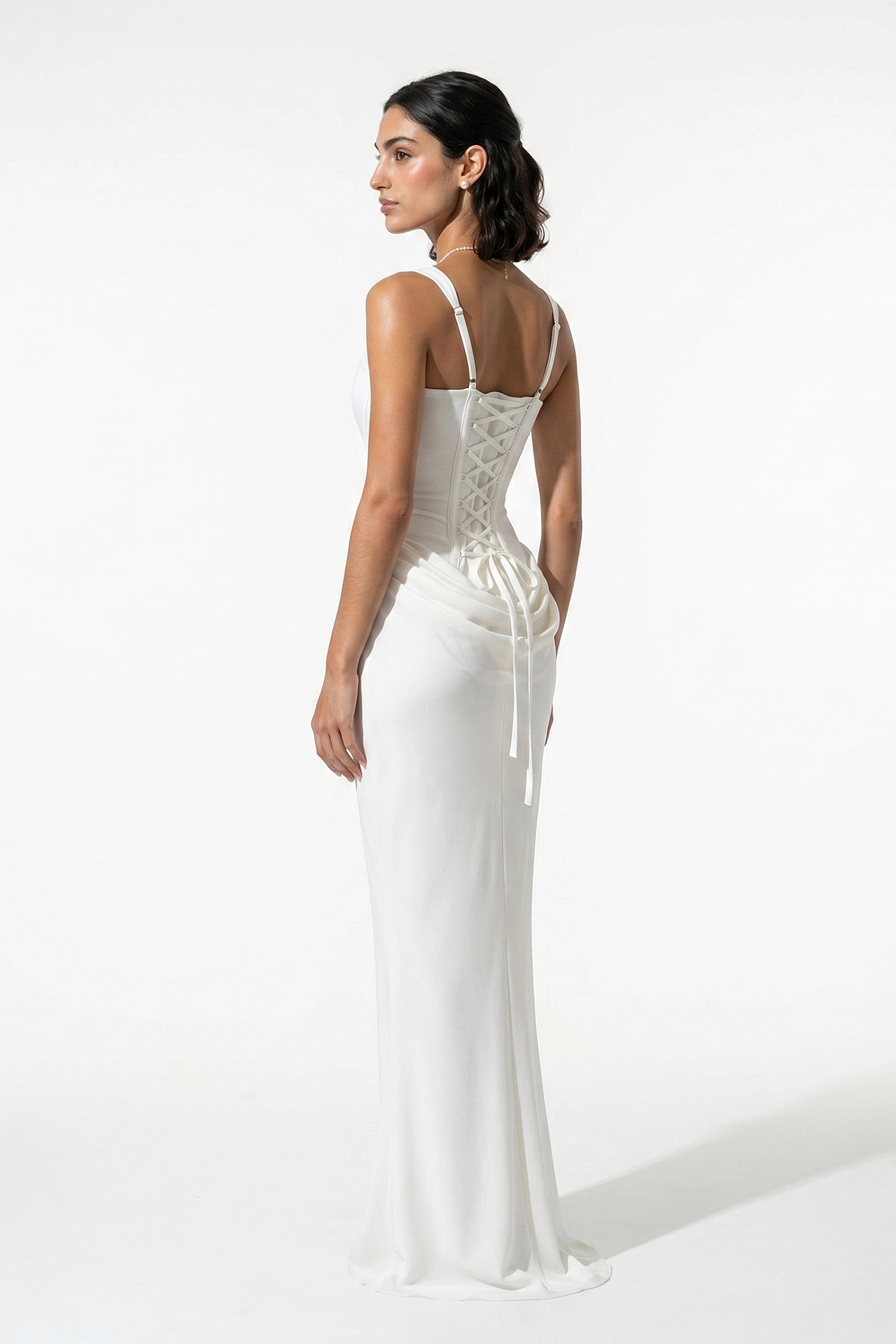 Caurelle | Women’s Corset Maxi Dress Sculpted Hourglass Elegance